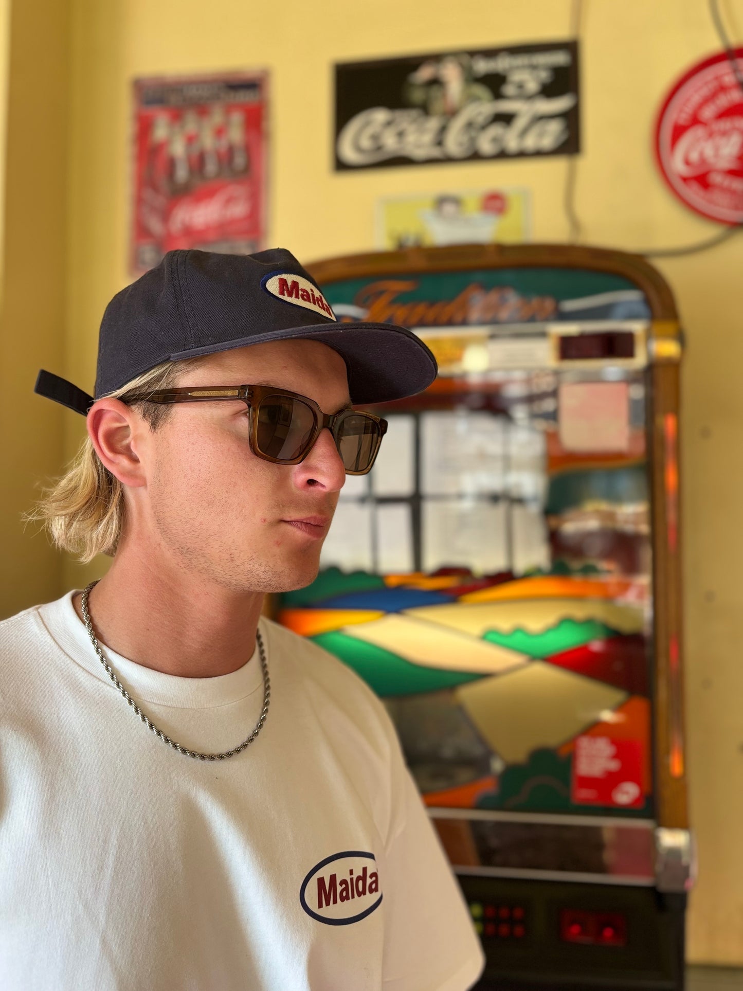 Oval 5 Panel Navy