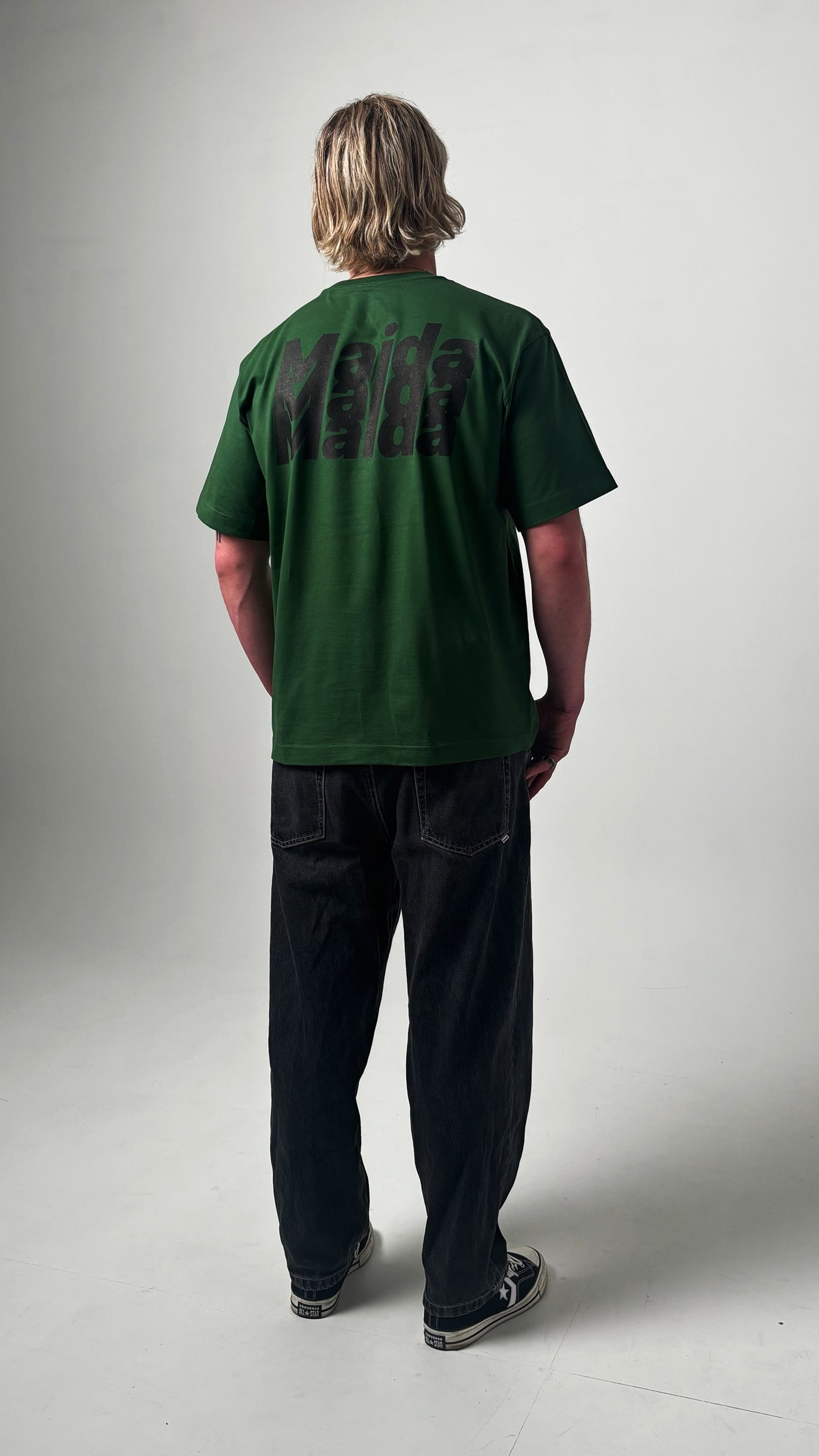 Triple Threat in Forest Green / Black