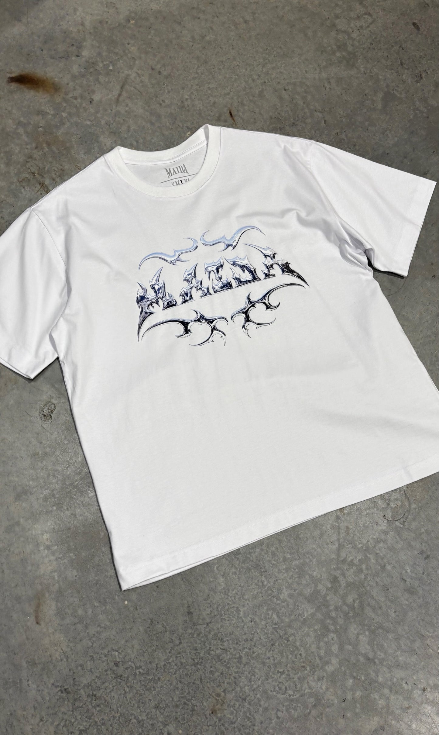White Chrome Tee