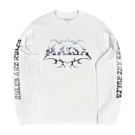 Chrome Longsleeve White