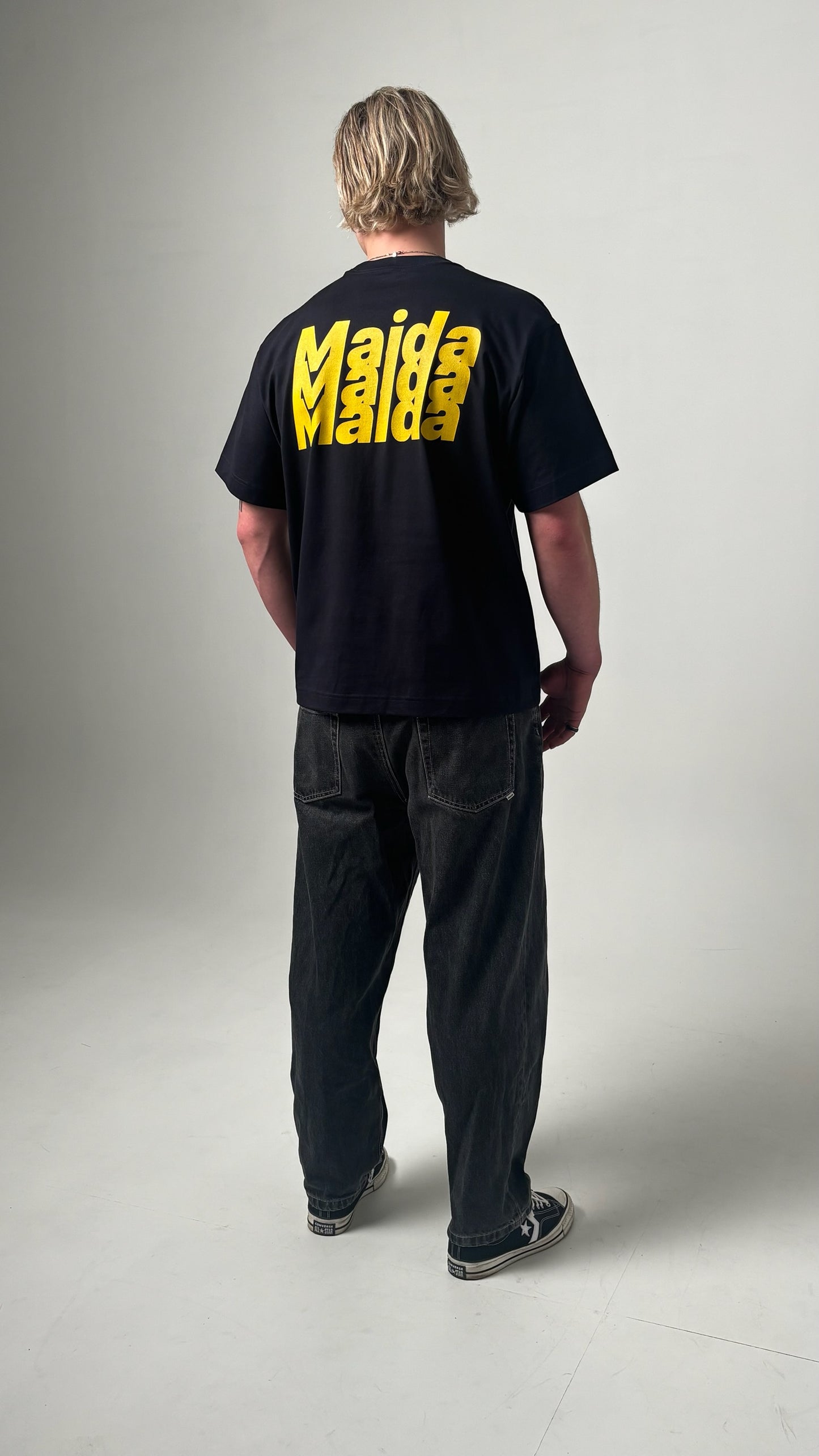 Triple Threat in Navy / Marigold