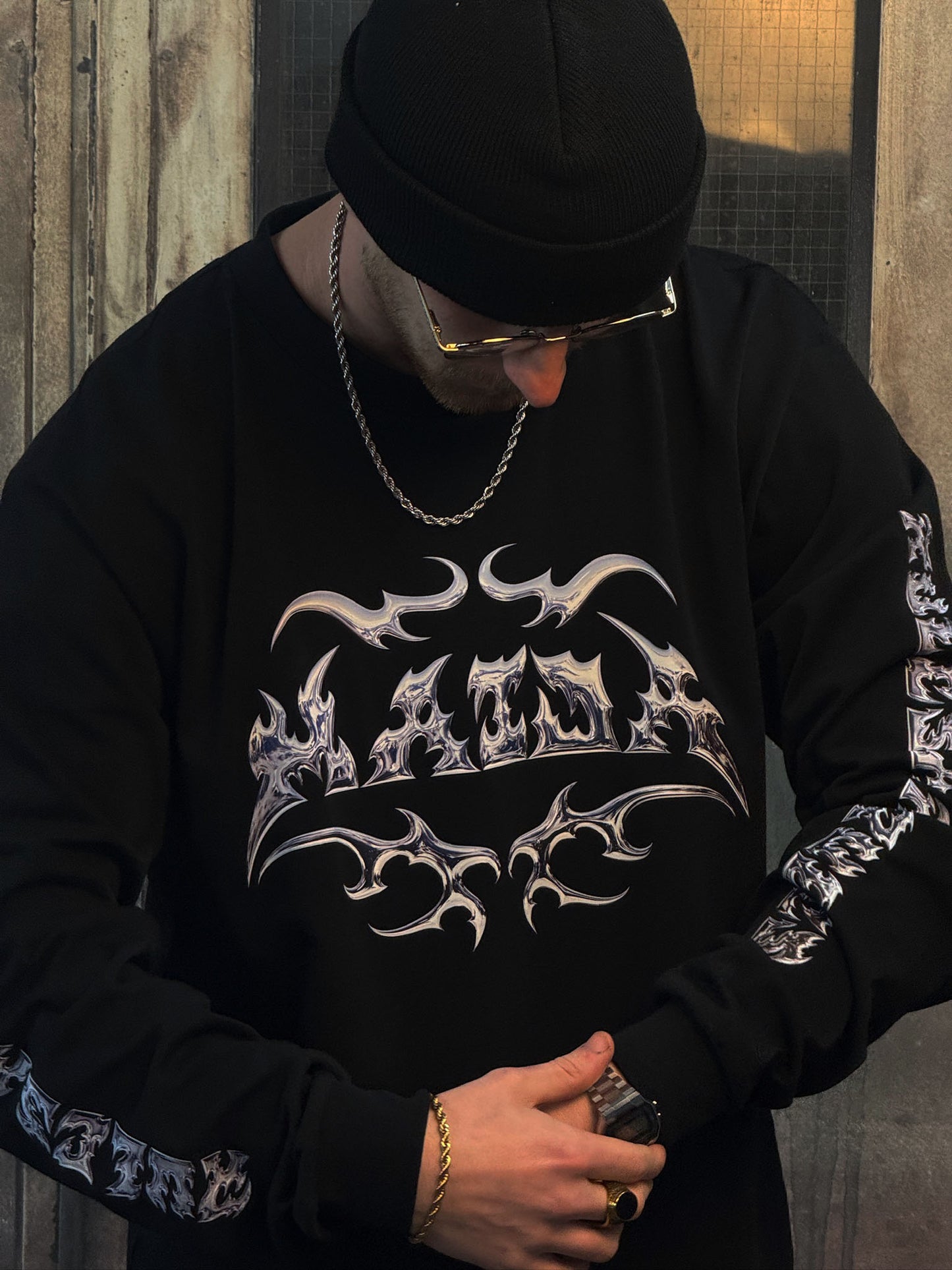 Chrome Longsleeve Black