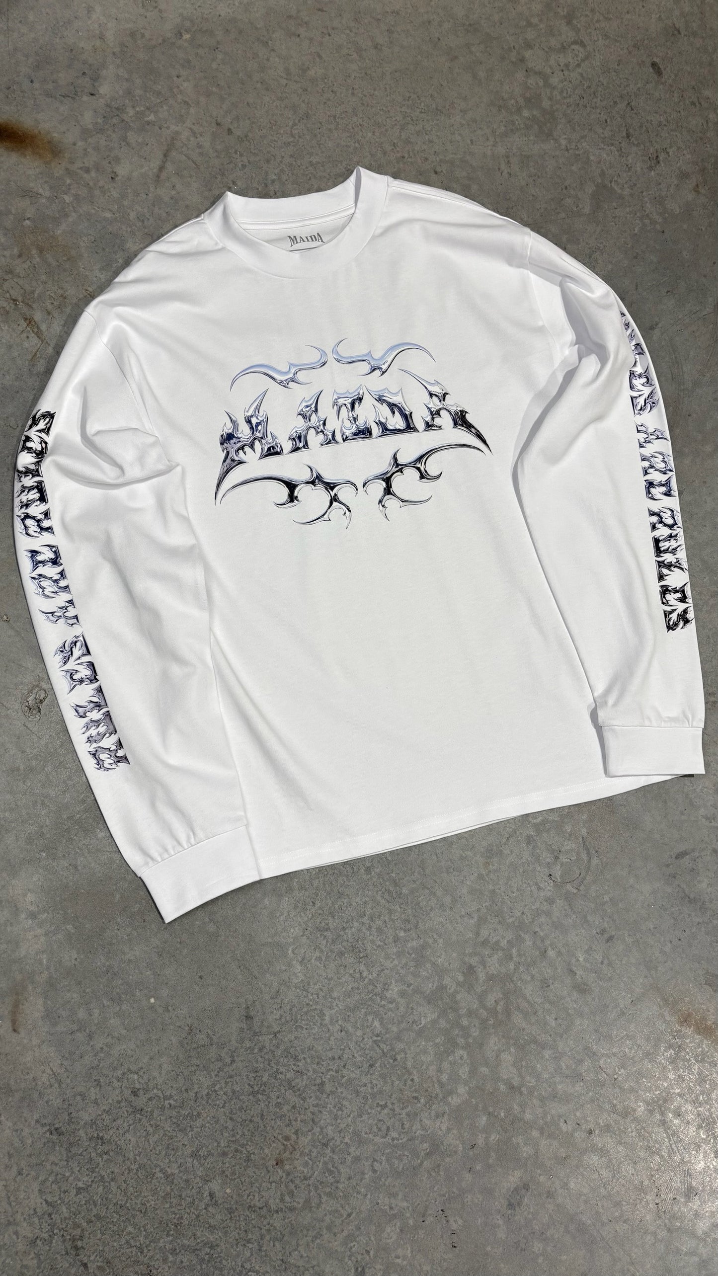 Chrome Longsleeve White