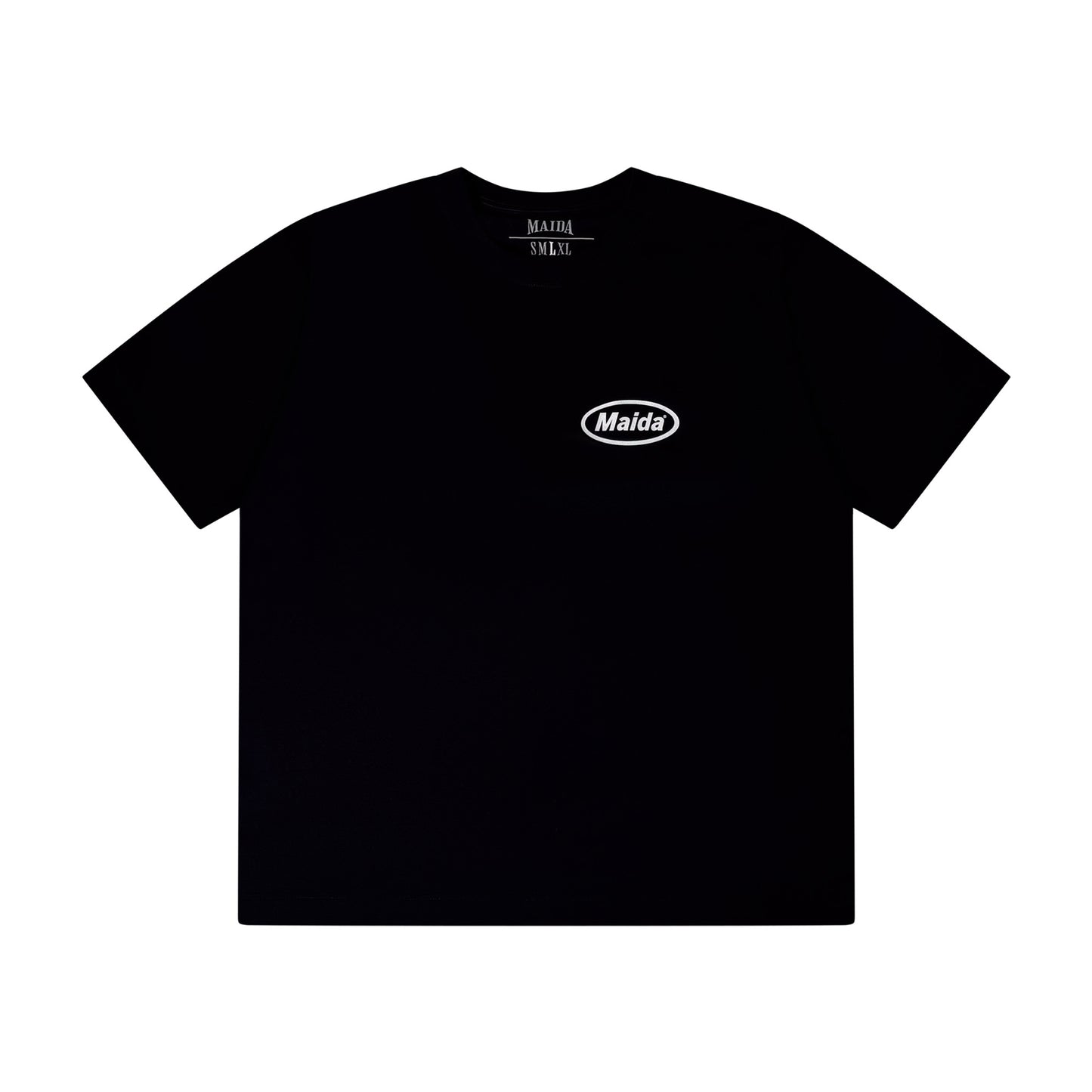 Oval Tee In Black / White