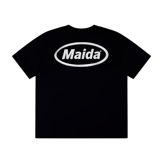Oval Tee In Black / White