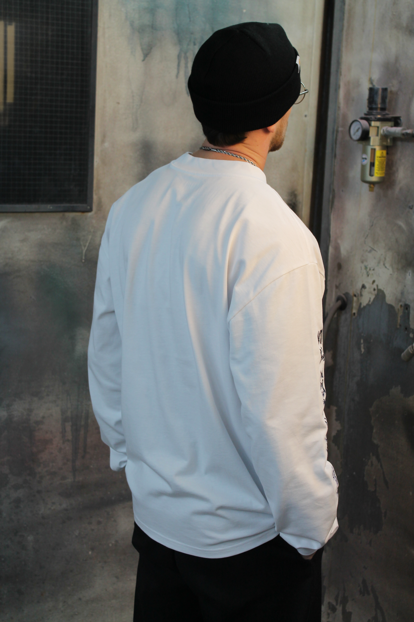 Chrome Longsleeve White
