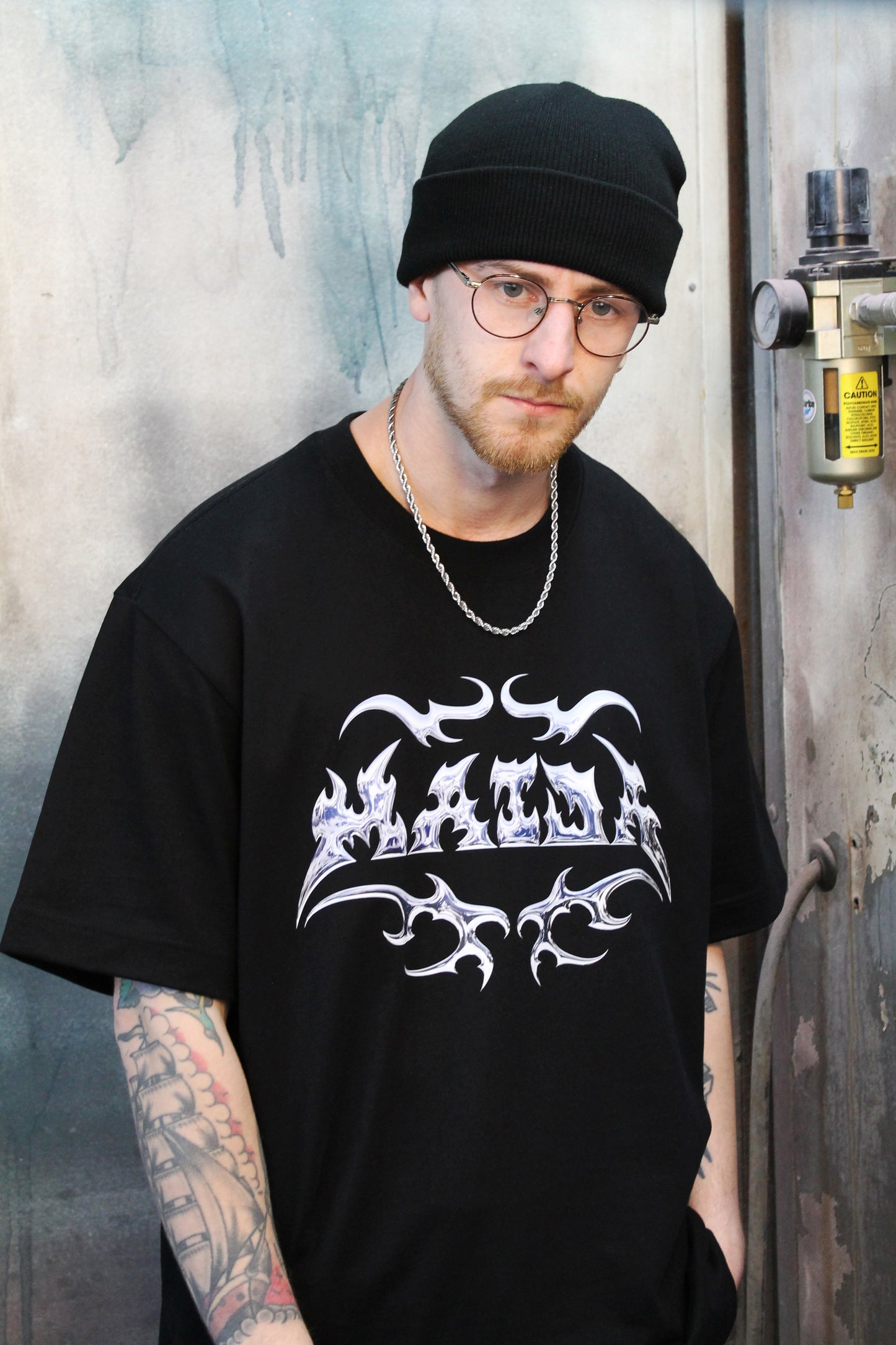 Black Chrome Tee